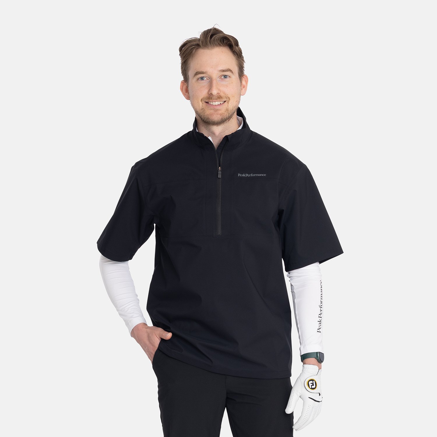 M 3-Layer SS Anorak Svart Peak Performance