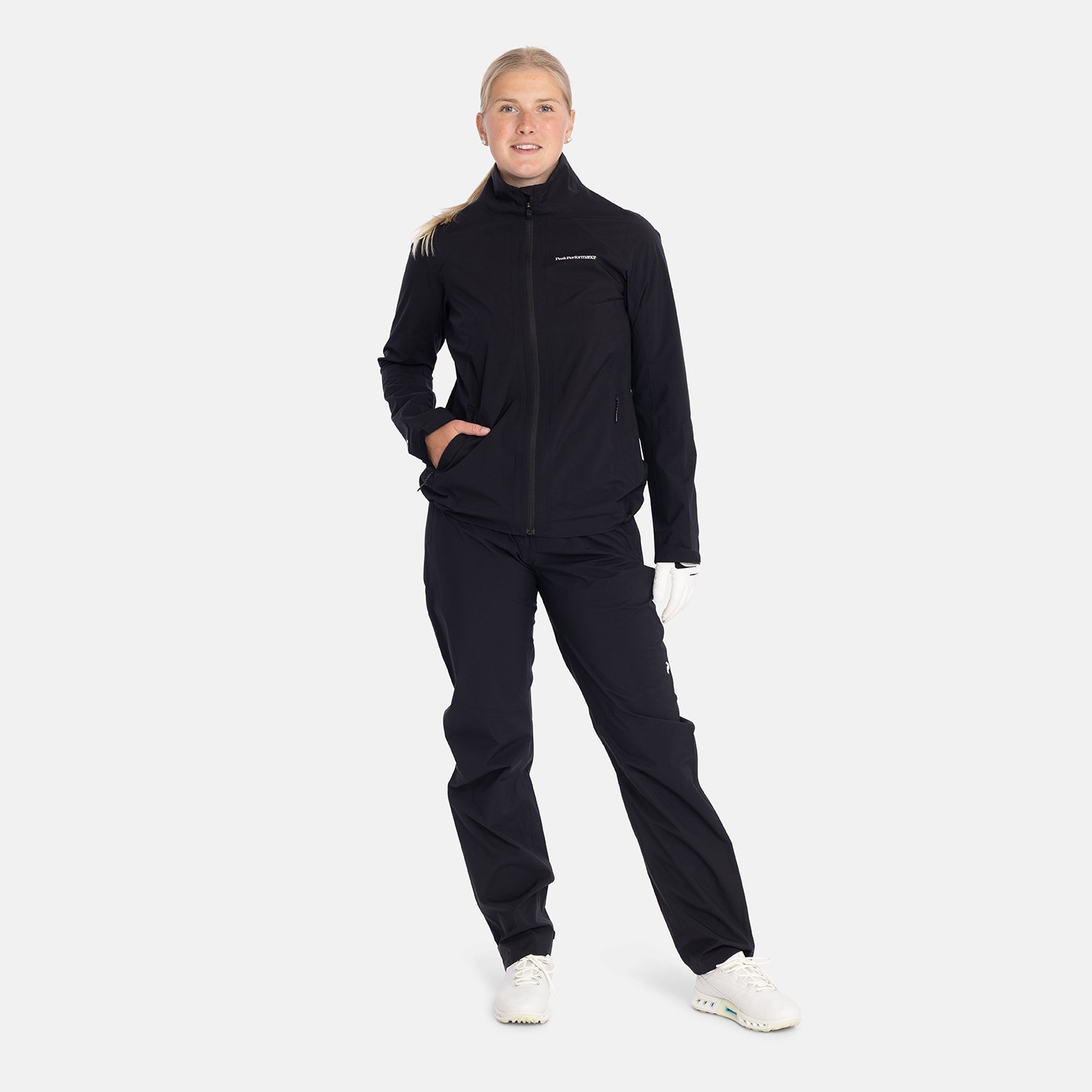 W 2.5 Layer Jacket Svart Peak Performance W 2.5 Layer Jacket Svart Peak Performance