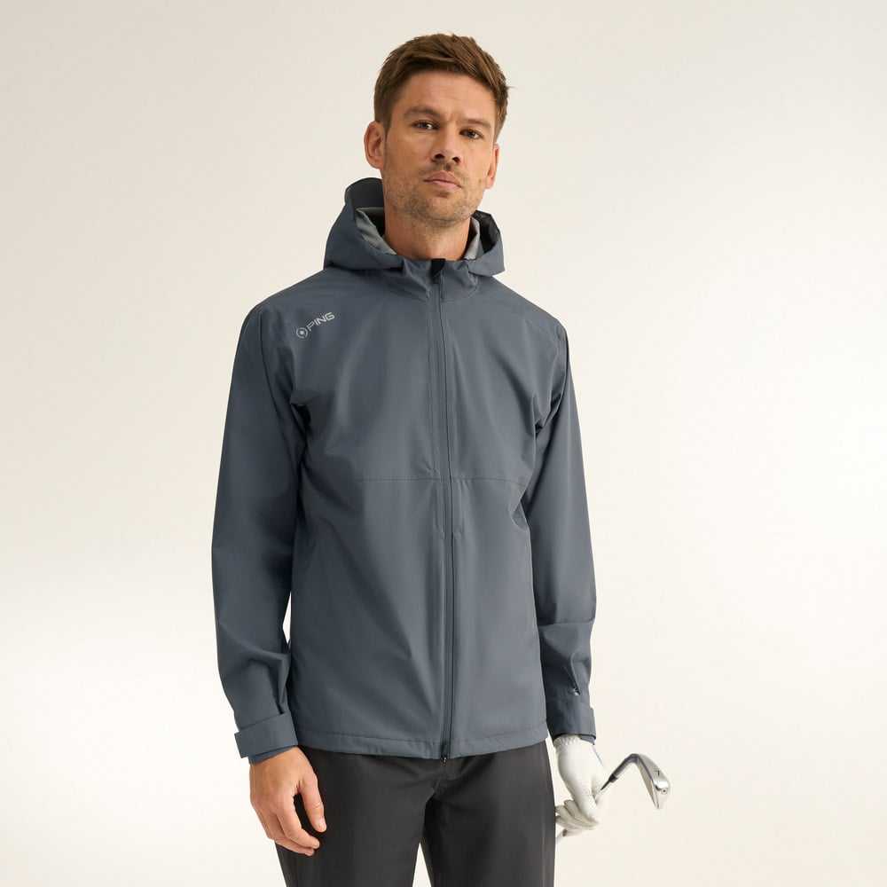 Aquadrive Hooded Jacket Grau Ping Aquadrive Hooded Jacket Grau Ping