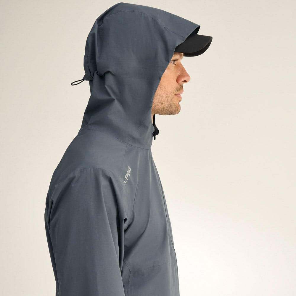 Aquadrive Hooded Jacket Grau Ping Aquadrive Hooded Jacket Grau Ping
