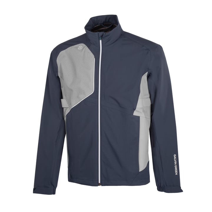Galvin Green Ames Waterproof Golf Jacket - Navy/Cool Grey Galvin Green Ames Waterproof Golf Jacket - Navy/Cool Grey