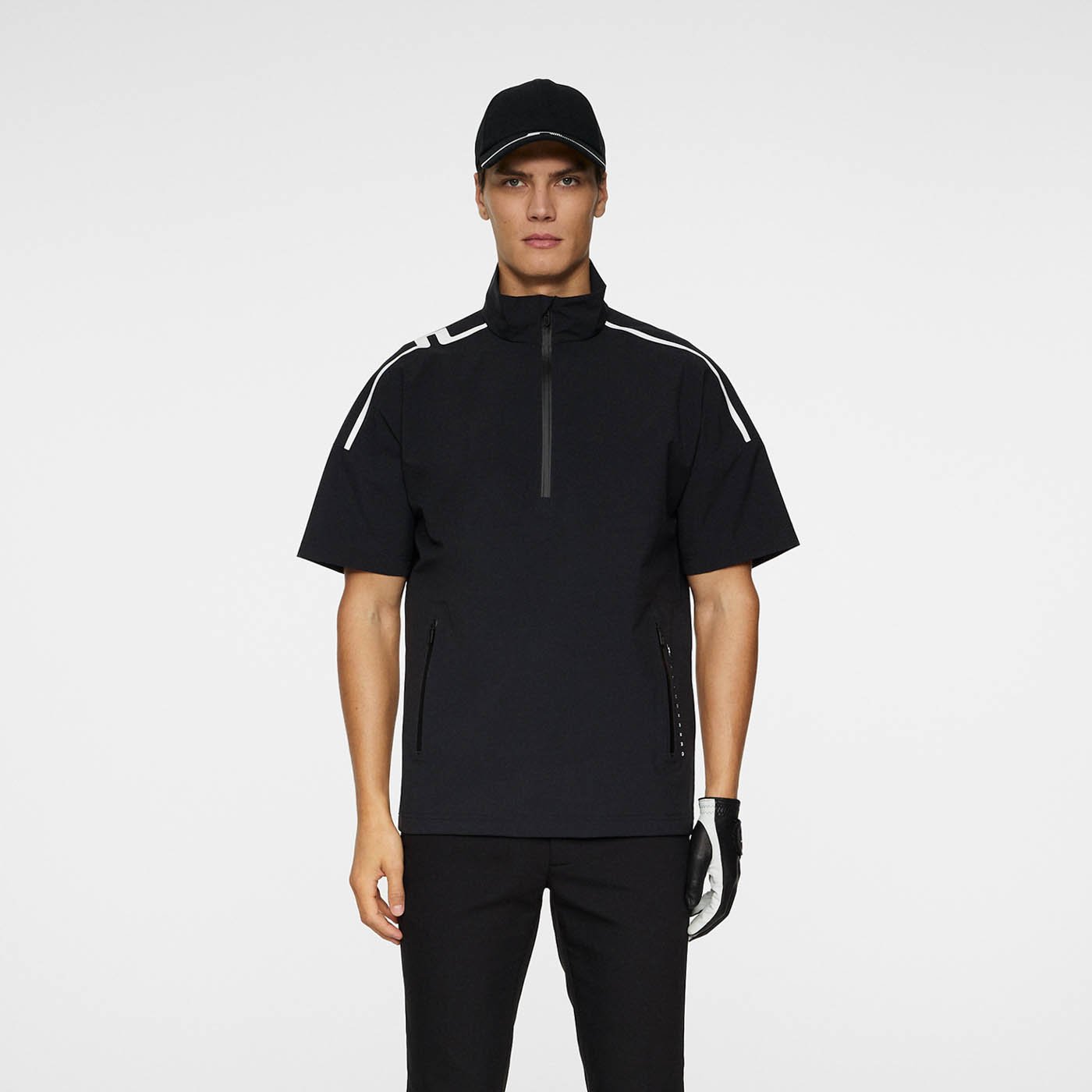 Arvid Rain Shirt Musta J.Lindeberg