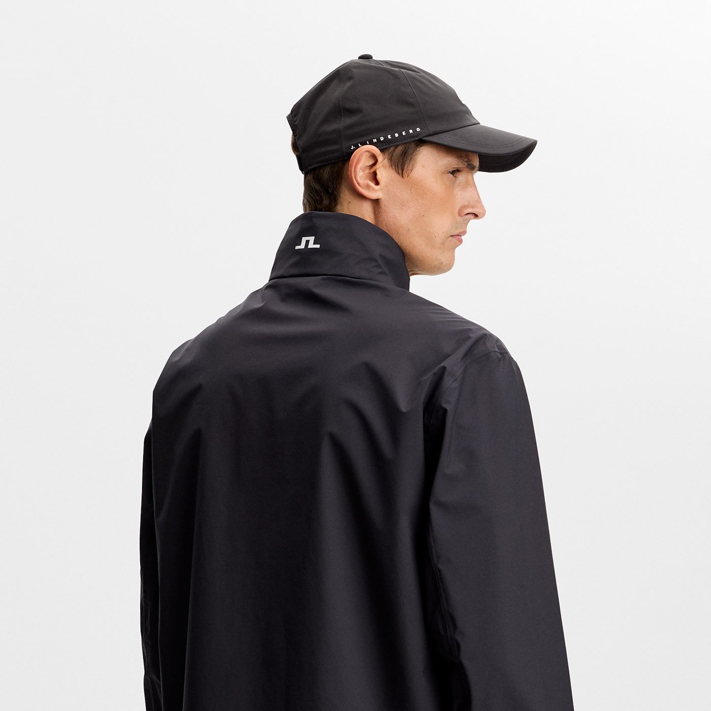 Shay Rain Jacket Sort J.Lindeberg Shay Rain Jacket Sort J.Lindeberg