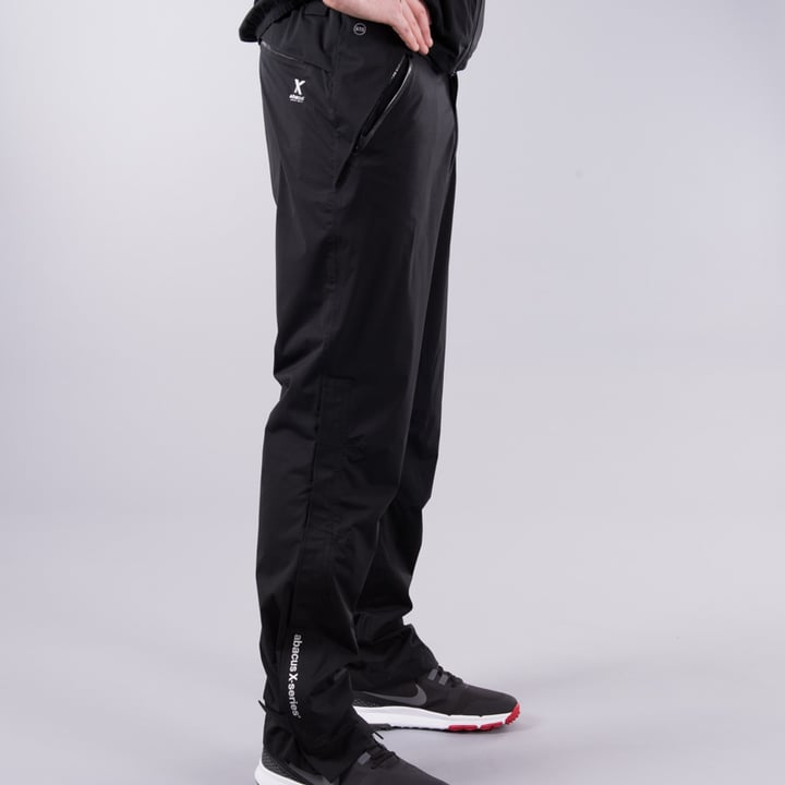 M Pitch 37.5 Raintrousers Black Abacus