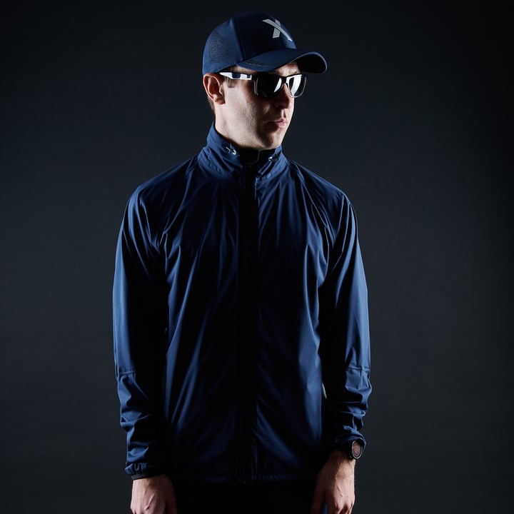 M Pitch 37.5 Rainjacket Blå Abacus