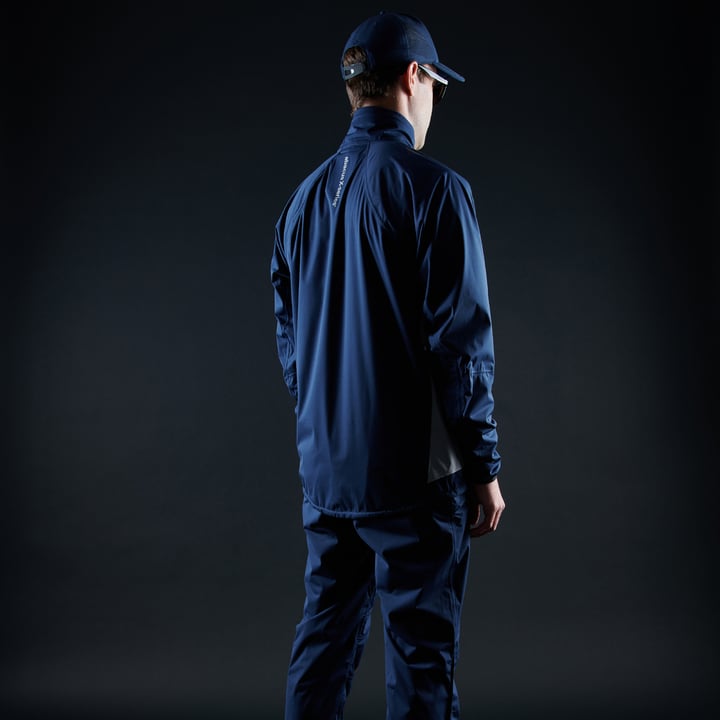 M Pitch 37.5 Rainjacket Blå Abacus