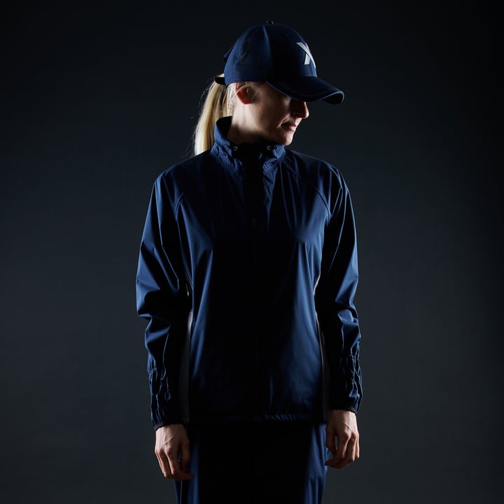 W Pitch 37.5 Rainjacket Grå Abacus