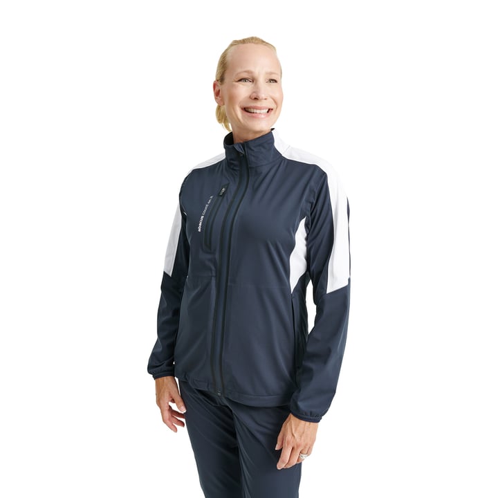 W Bounce Rainjacket Sininen Abacus