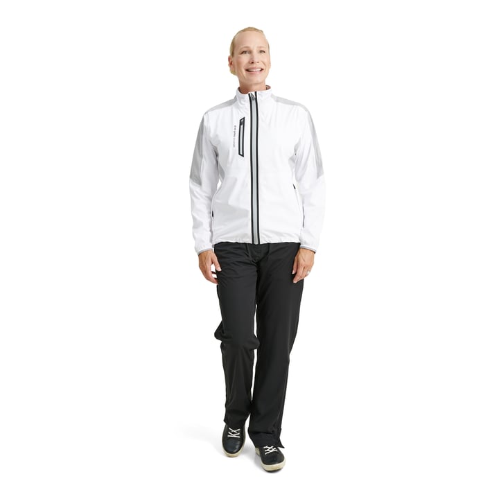W Bounce Rainjacket Vit Abacus W Bounce Rainjacket Vit Abacus
