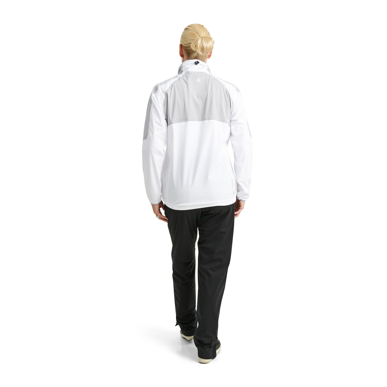 W Bounce Rainjacket White Abacus