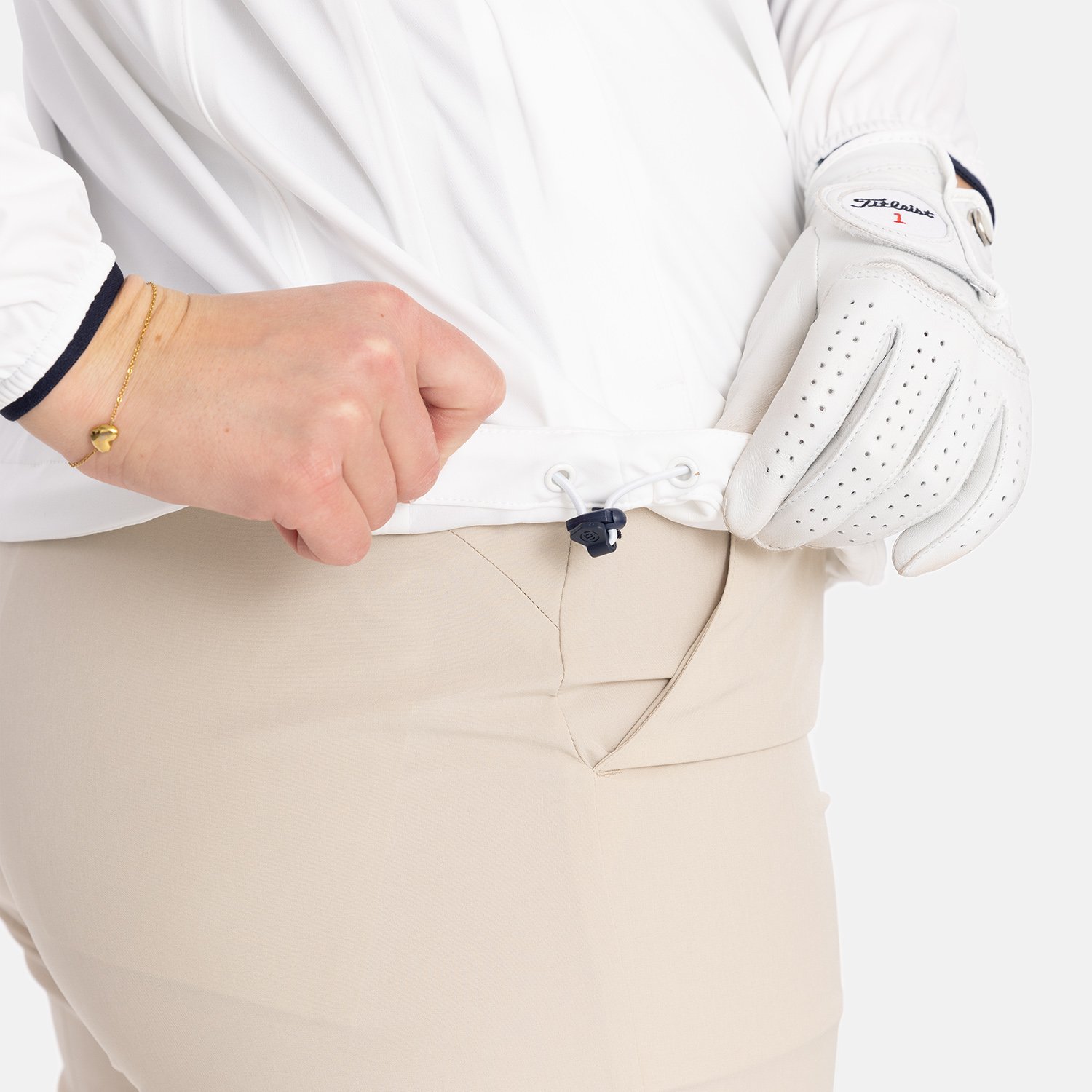 W Bounce Jacket Blanche Abacus