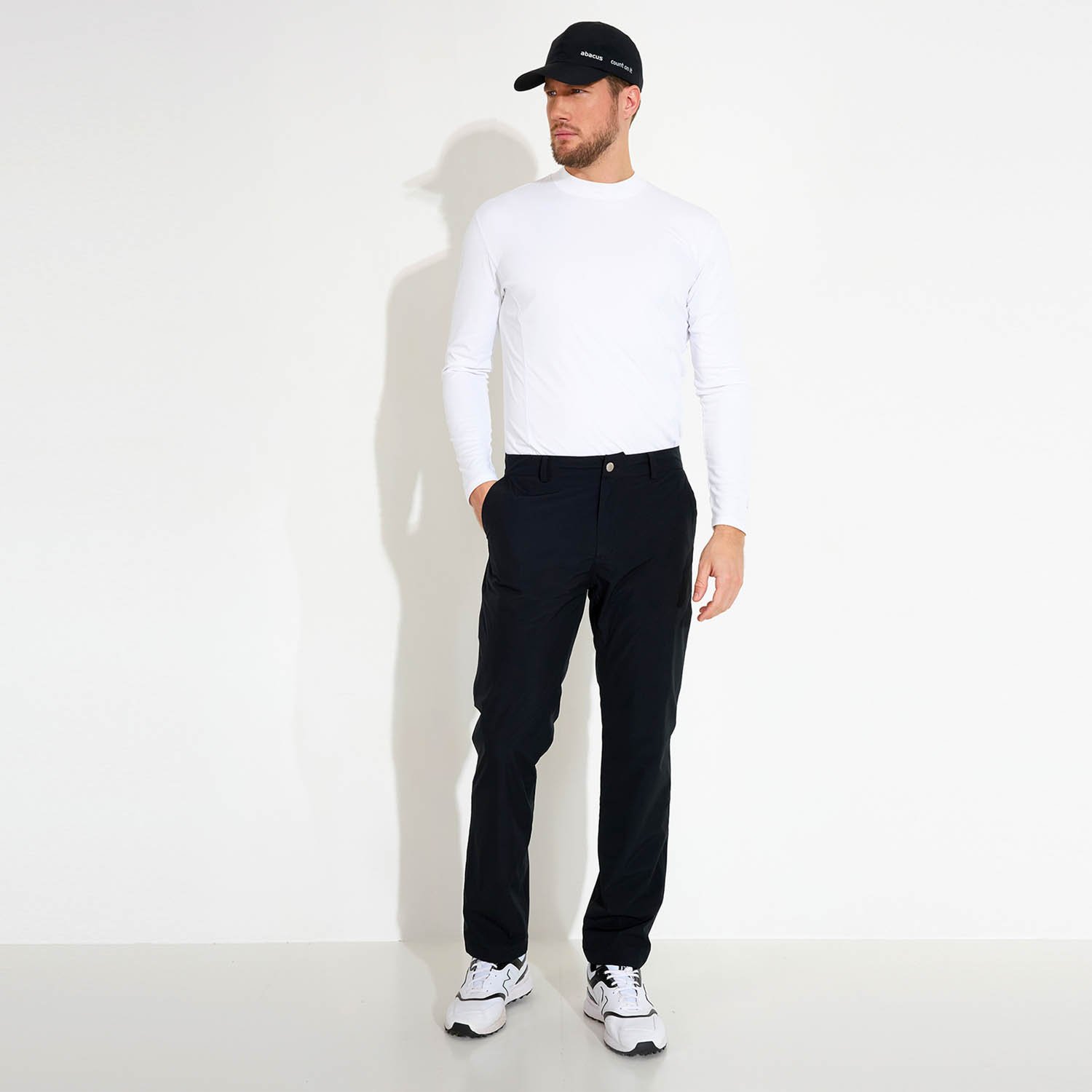 M Links Warm Trousers Sort Abacus