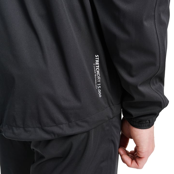 M Bounce Rainjacket Le noir Abacus