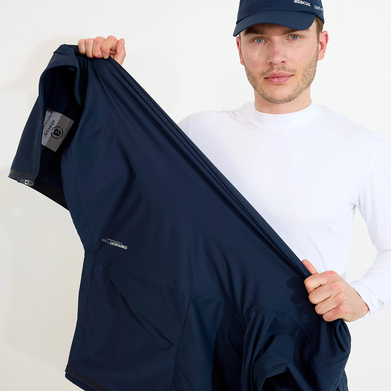 M Bounce Rainjacket Blå Abacus