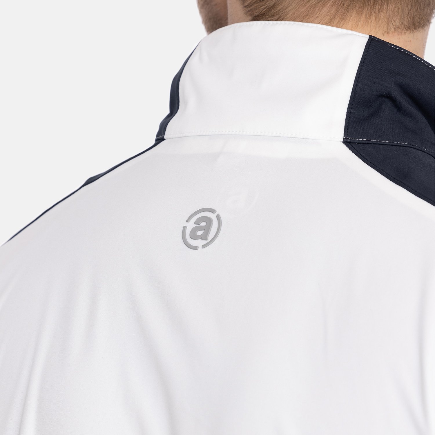 M Bounce Rainjacket White Abacus