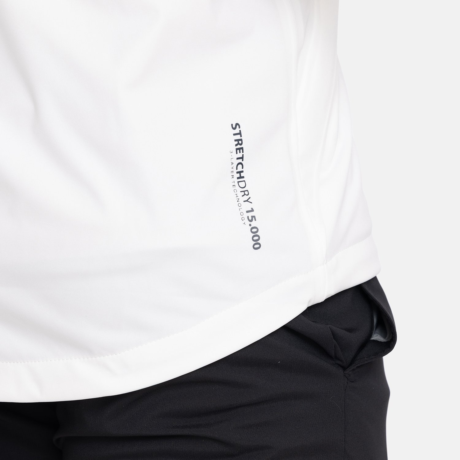 M Bounce Rainjacket White Abacus