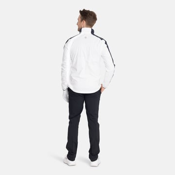 M Bounce Rainjacket White Abacus