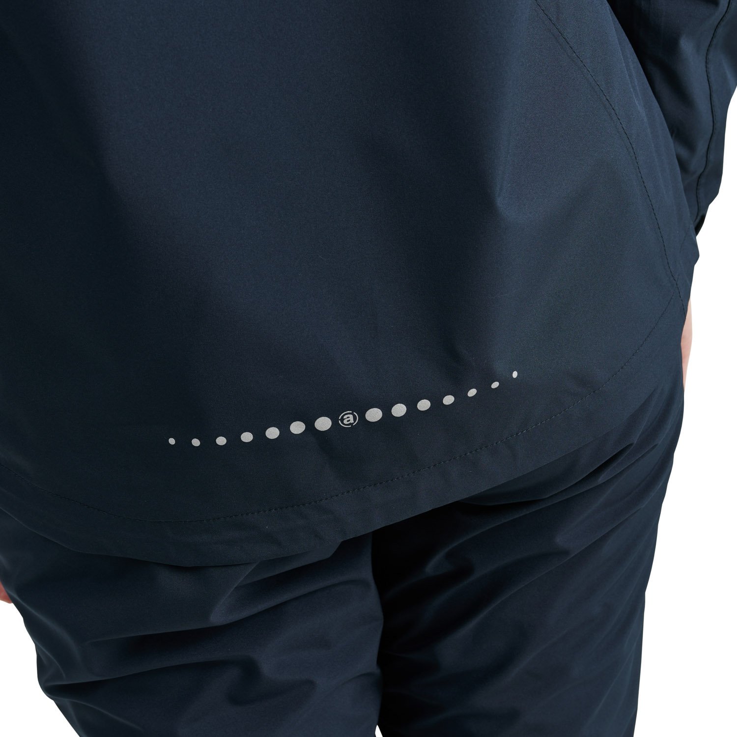W Links Stretch Rainjacket Bleu Abacus
