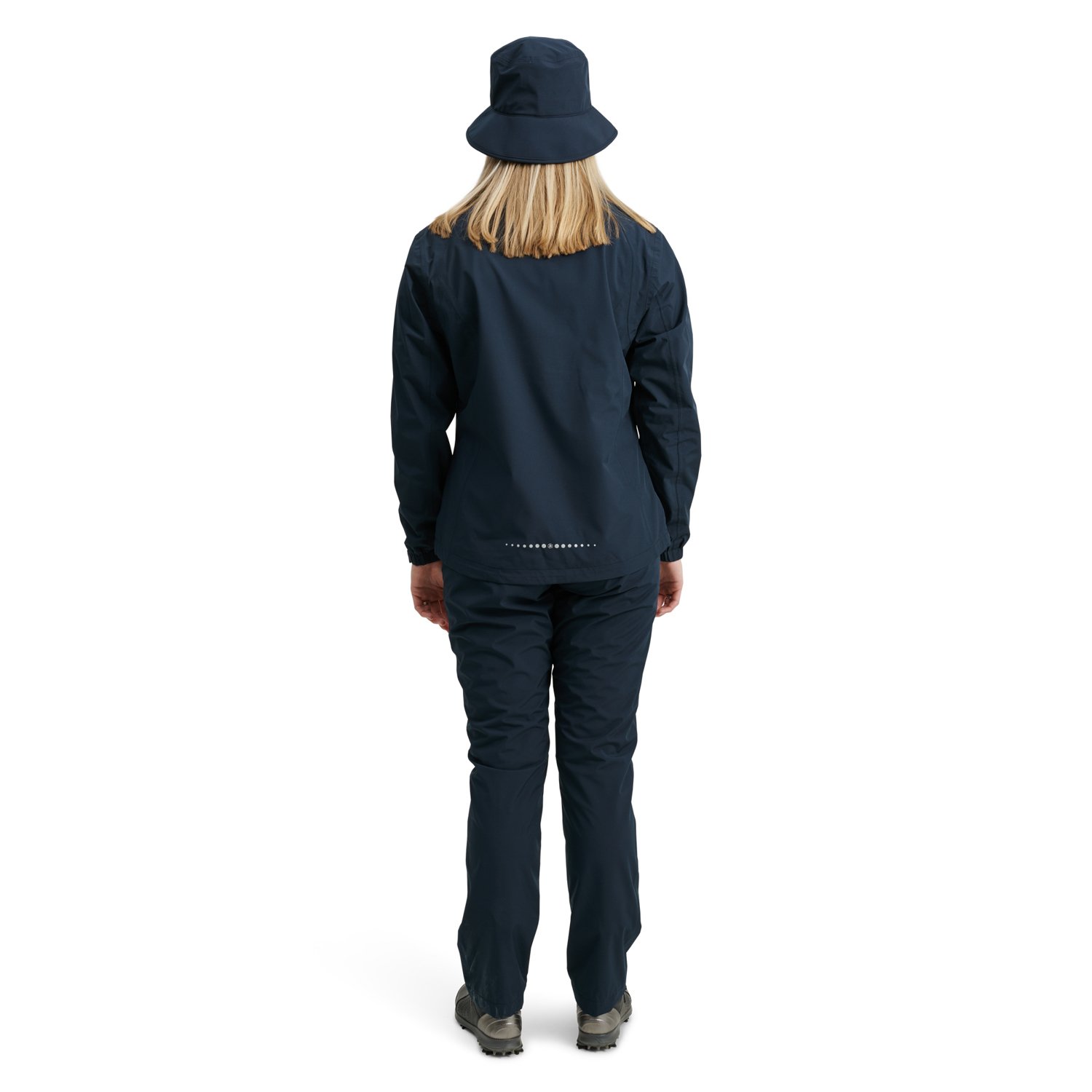 W Links Stretch Rainjacket Bleu Abacus