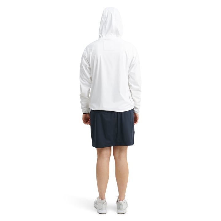 W Bounce Waterproof Hoodie Blanche Abacus