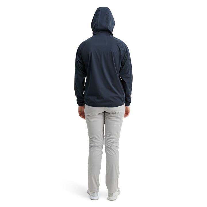 W Bounce Waterproof Hoodie Blå Abacus W Bounce Waterproof Hoodie Blå Abacus