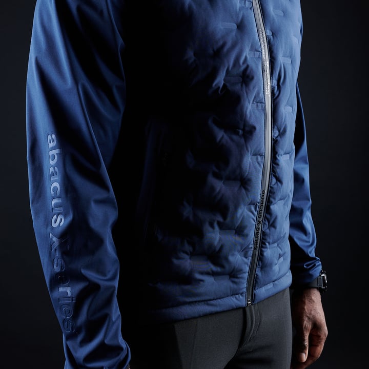 M Pdx Waterproof Jacket Blå Abacus