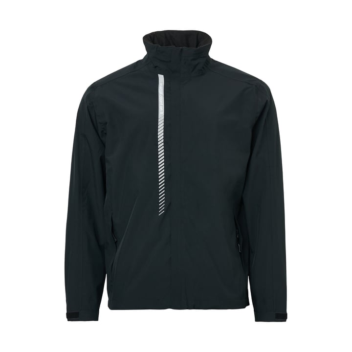 M Links Stretch Rainjacket Le noir Abacus