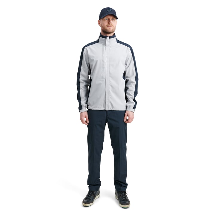 M Links Stretch Rainjacket Gray Abacus