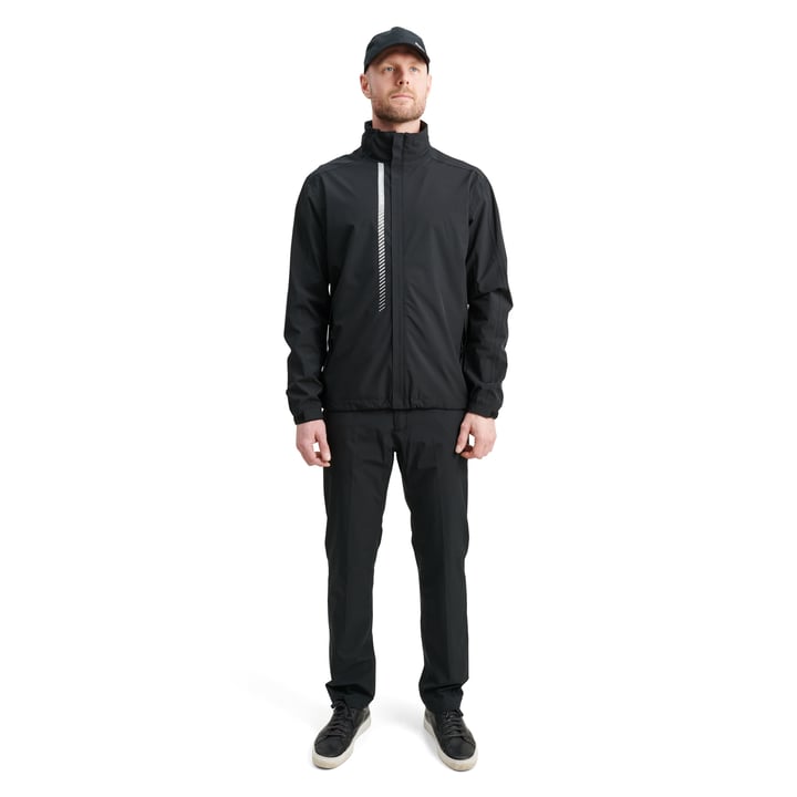 M Links Stretch Rainjacket Svart Abacus M Links Stretch Rainjacket Svart Abacus