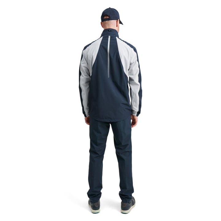 M Links Stretch Rainjacket Gray Abacus