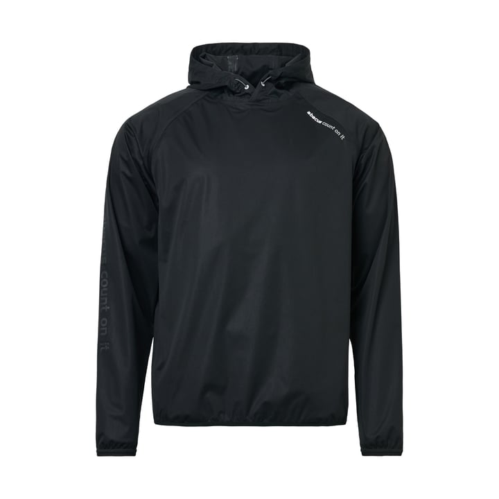 M Bounce Waterproof Hoodie Svart Abacus M Bounce Waterproof Hoodie Svart Abacus