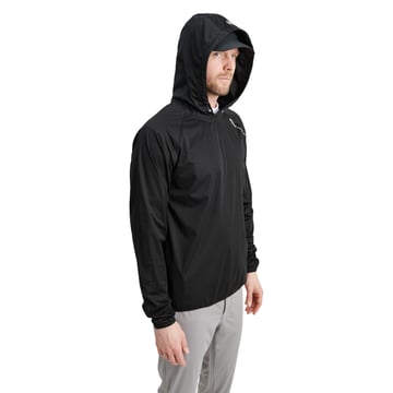 M Bounce Waterproof Hoodie Black Abacus