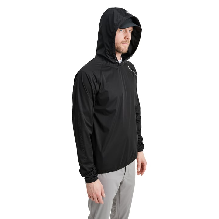 M Bounce Waterproof Hoodie Svart Abacus