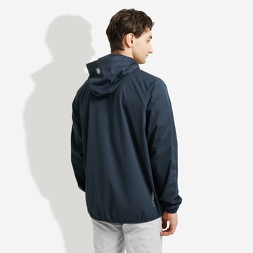 M Bounce Waterproof Hoodie Bleu Abacus