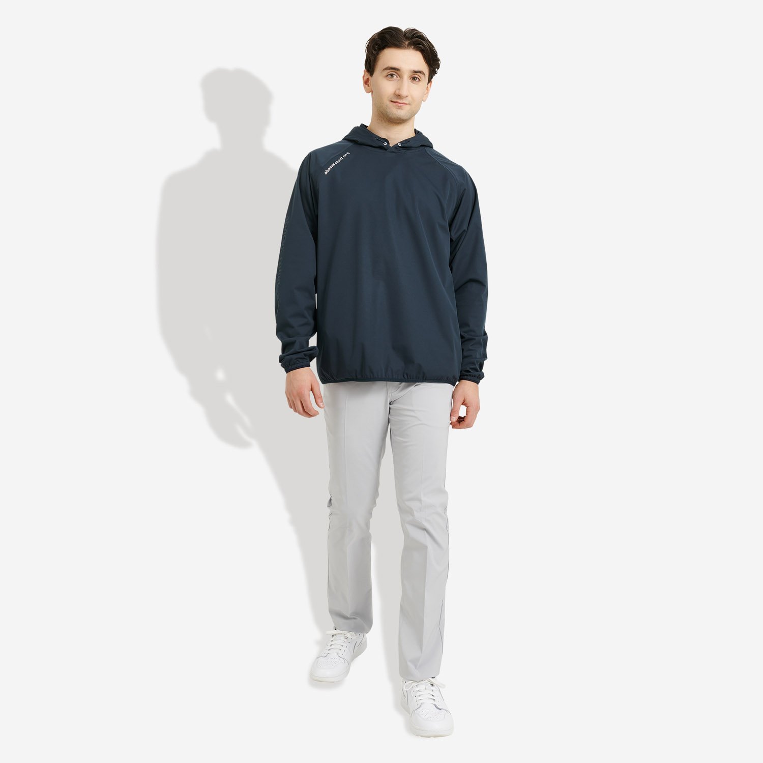 M Bounce Waterproof Hoodie Bleu Abacus