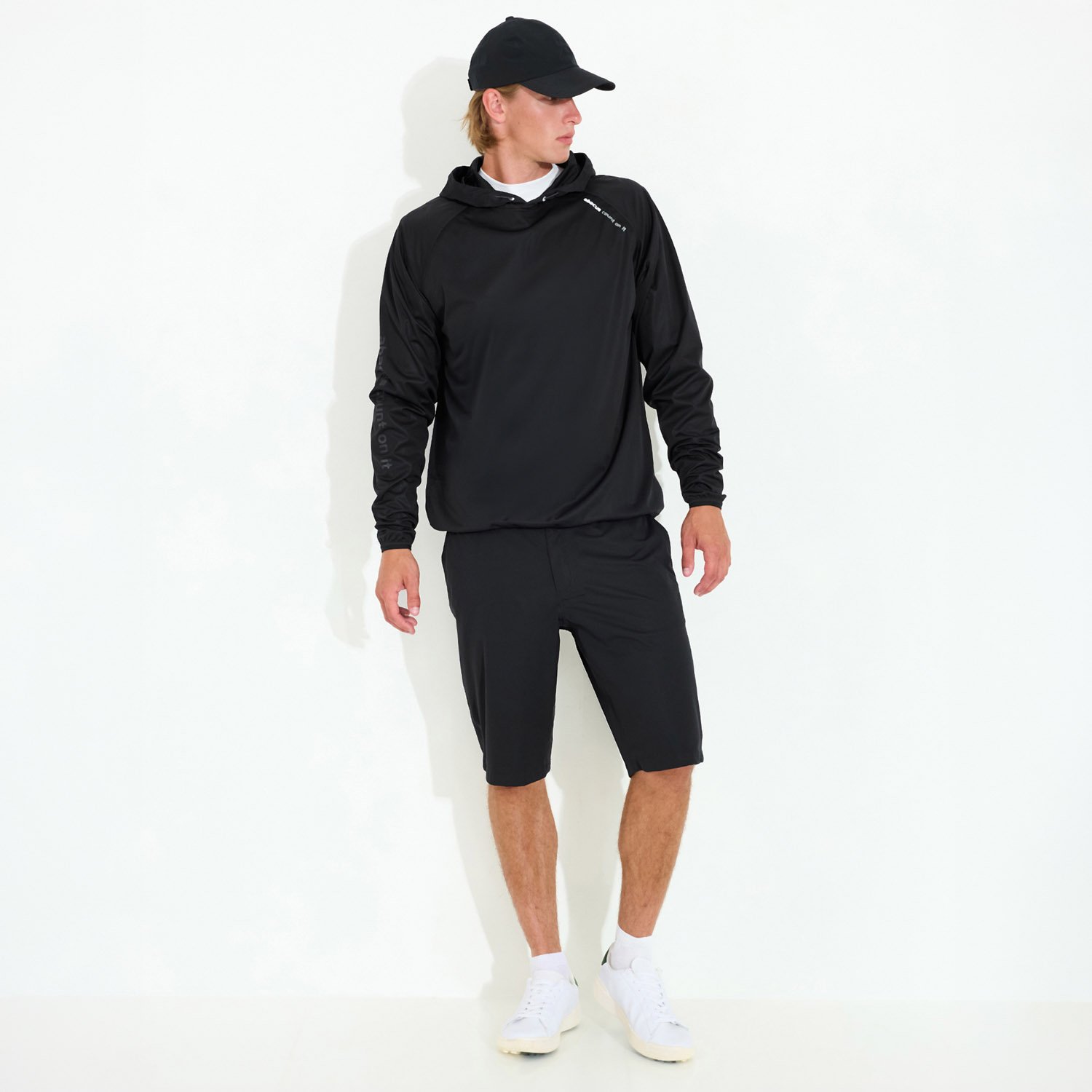 M Bounce Waterproof Hoodie Musta Abacus