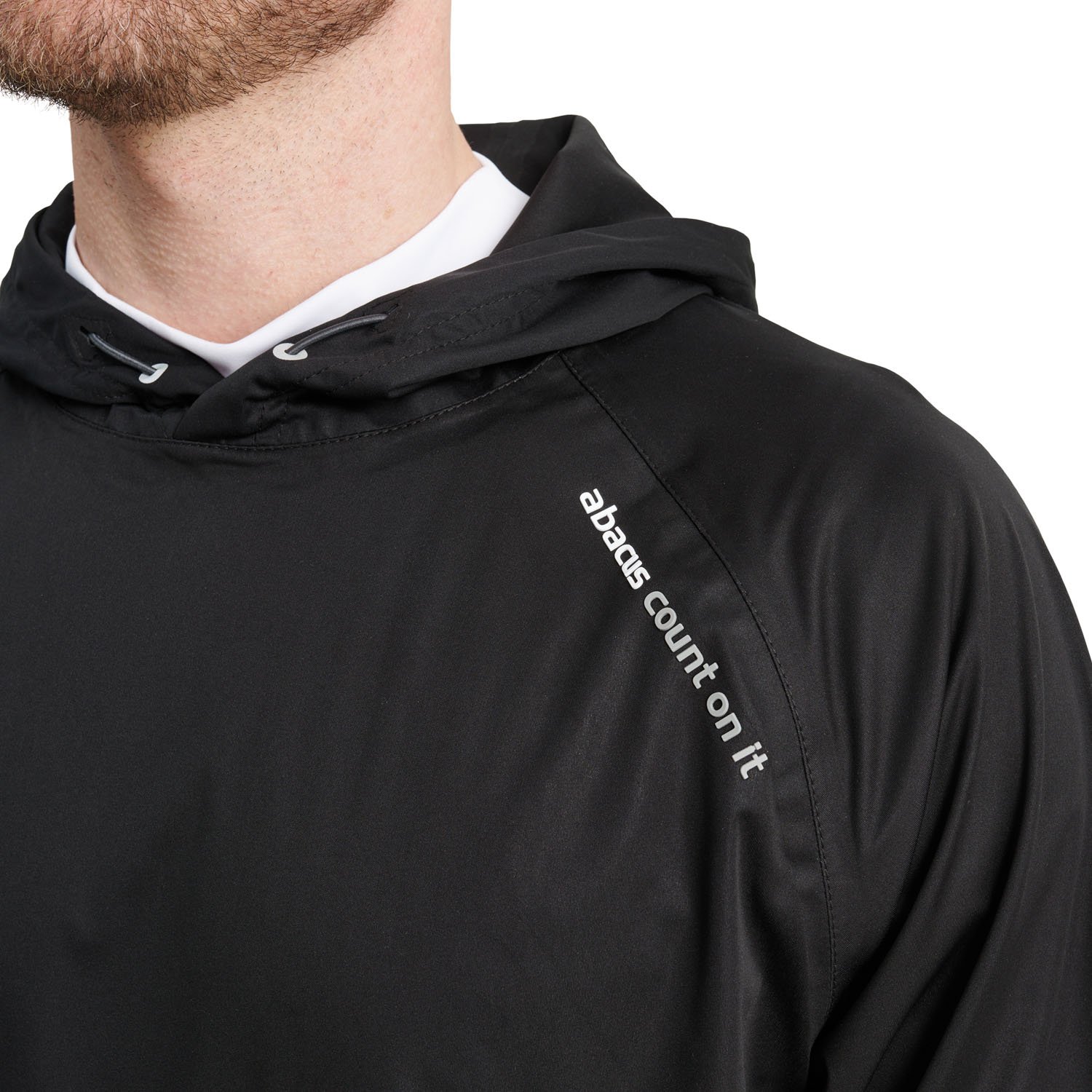 M Bounce Waterproof Hoodie Svart Abacus M Bounce Waterproof Hoodie Svart Abacus