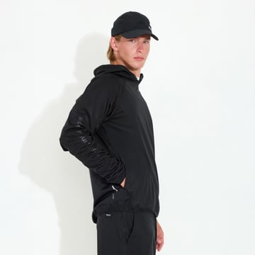 M Bounce Waterproof Hoodie Musta Abacus