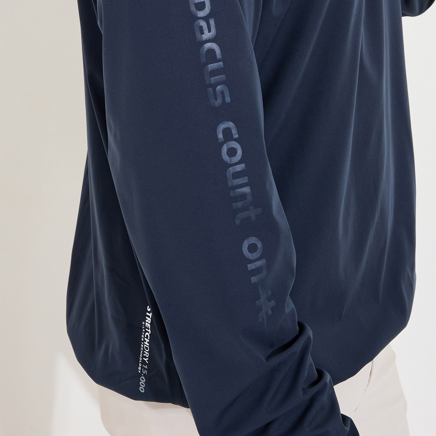 M Bounce Waterproof Hoodie Blå Abacus M Bounce Waterproof Hoodie Blå Abacus