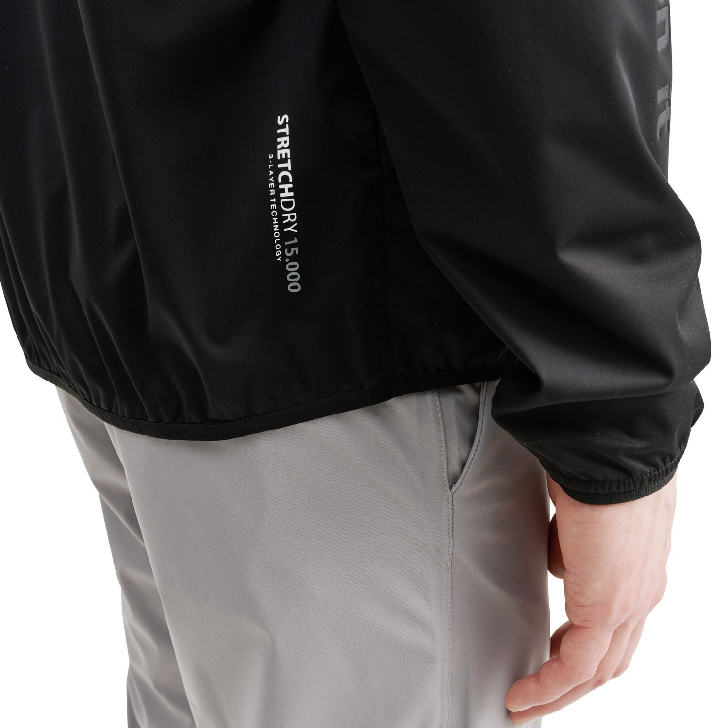 M Bounce Waterproof Hoodie Svart Abacus M Bounce Waterproof Hoodie Svart Abacus