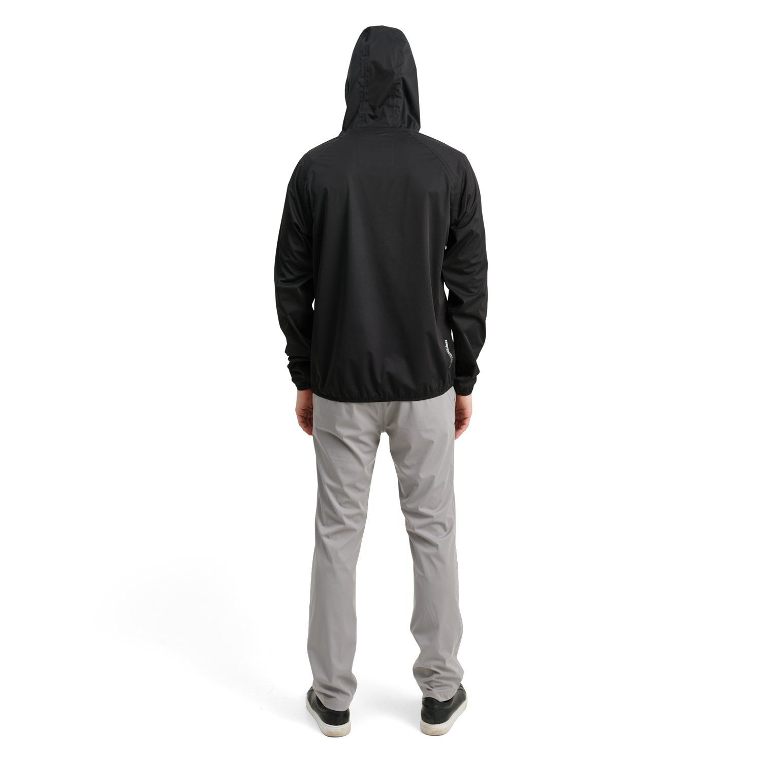 M Bounce Waterproof Hoodie Svart Abacus M Bounce Waterproof Hoodie Svart Abacus