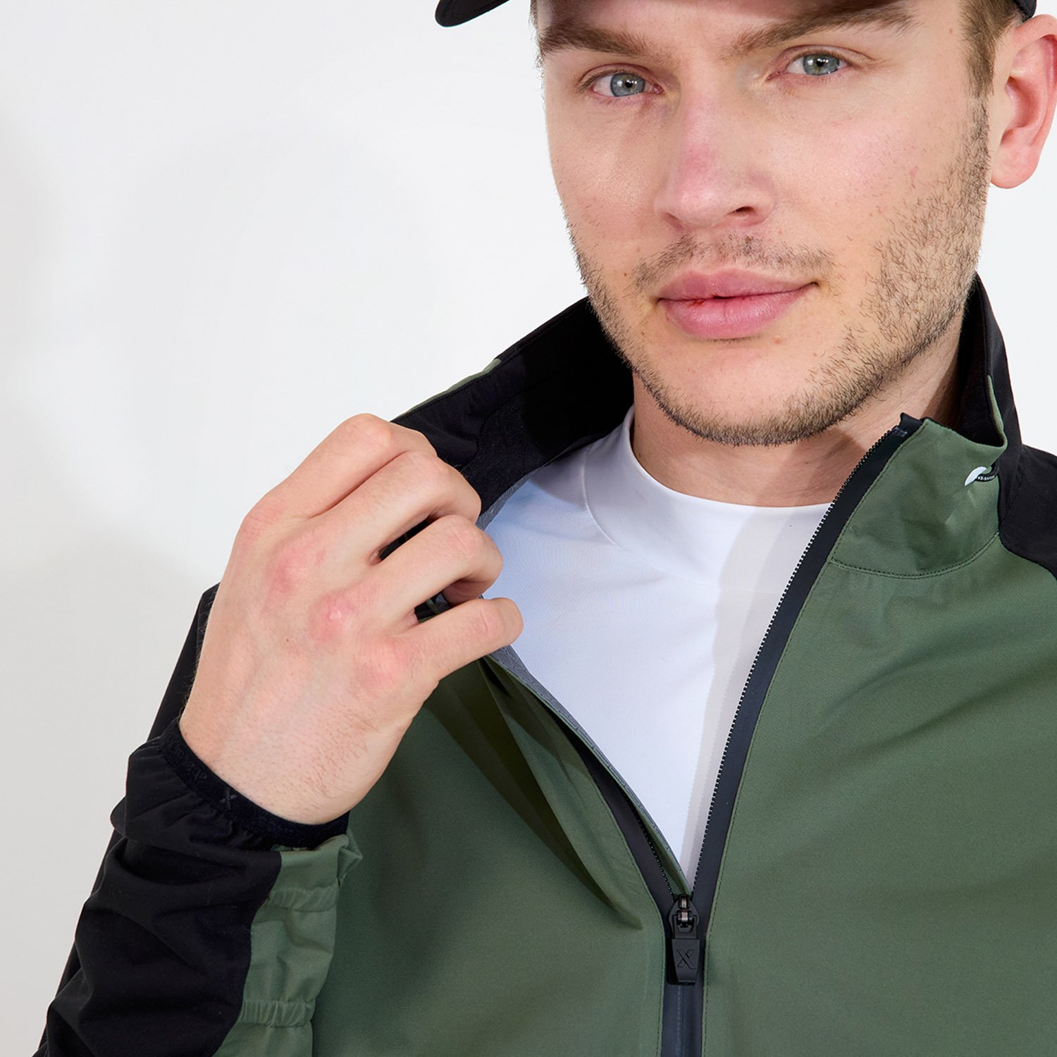 M Pitch 37.5 Technology Rain Anorak Grøn Abacus