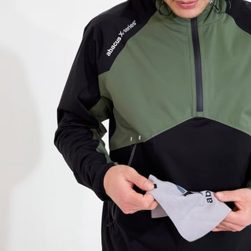 M Pitch 37.5 Technology Rain Anorak Grøn Abacus