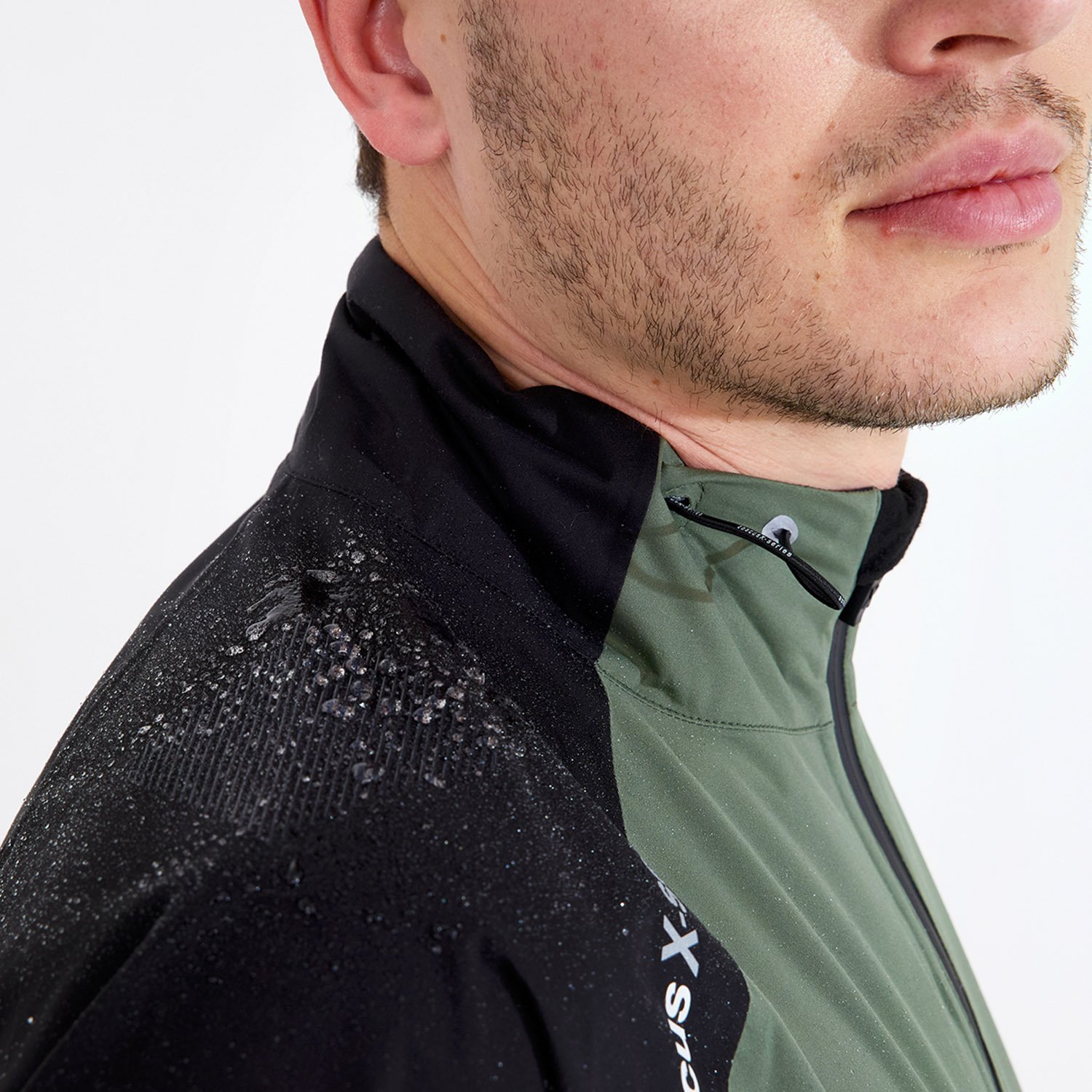 M Pitch 37.5 Technology Rain Anorak Grøn Abacus