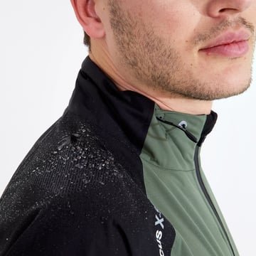 M Pitch 37.5 Technology Rain Anorak Grøn Abacus