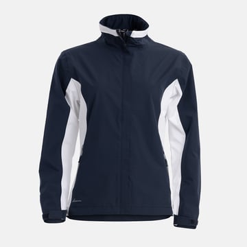 W Links Stretch Rainjacket Bleu Abacus