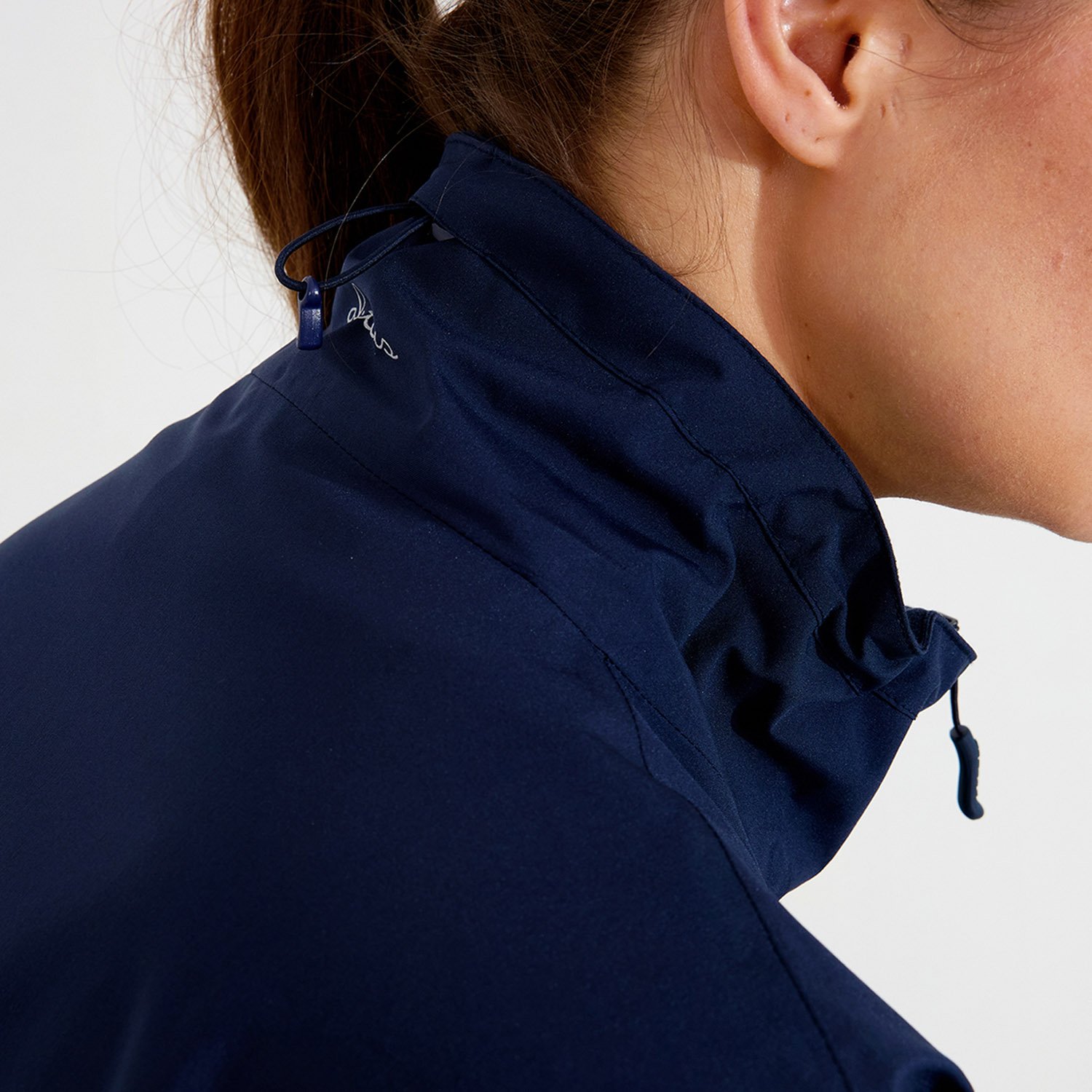 W Links Stretch Rainjacket Blå Abacus W Links Stretch Rainjacket Blå Abacus