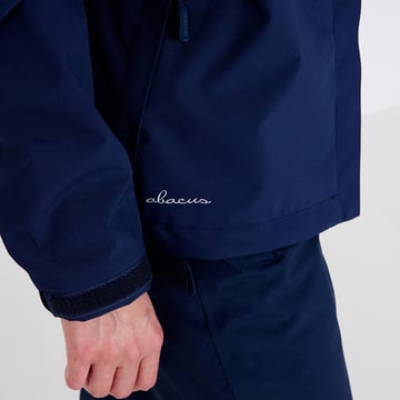 W Links Stretch Rainjacket Blå Abacus