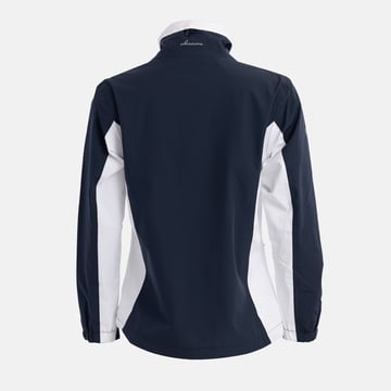 W Links Stretch Rainjacket Bleu Abacus