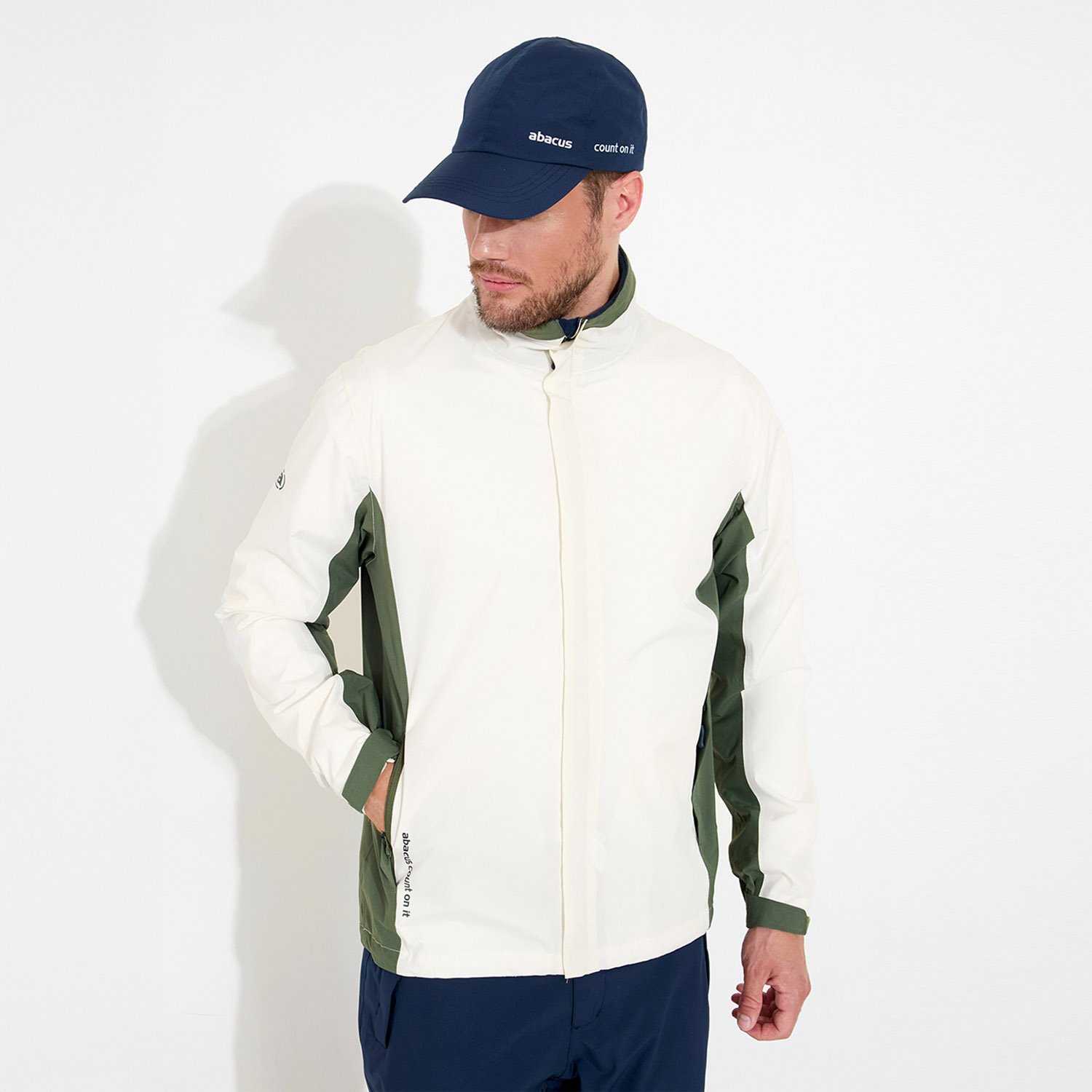 M Links Stretch Rainjacket Abacus